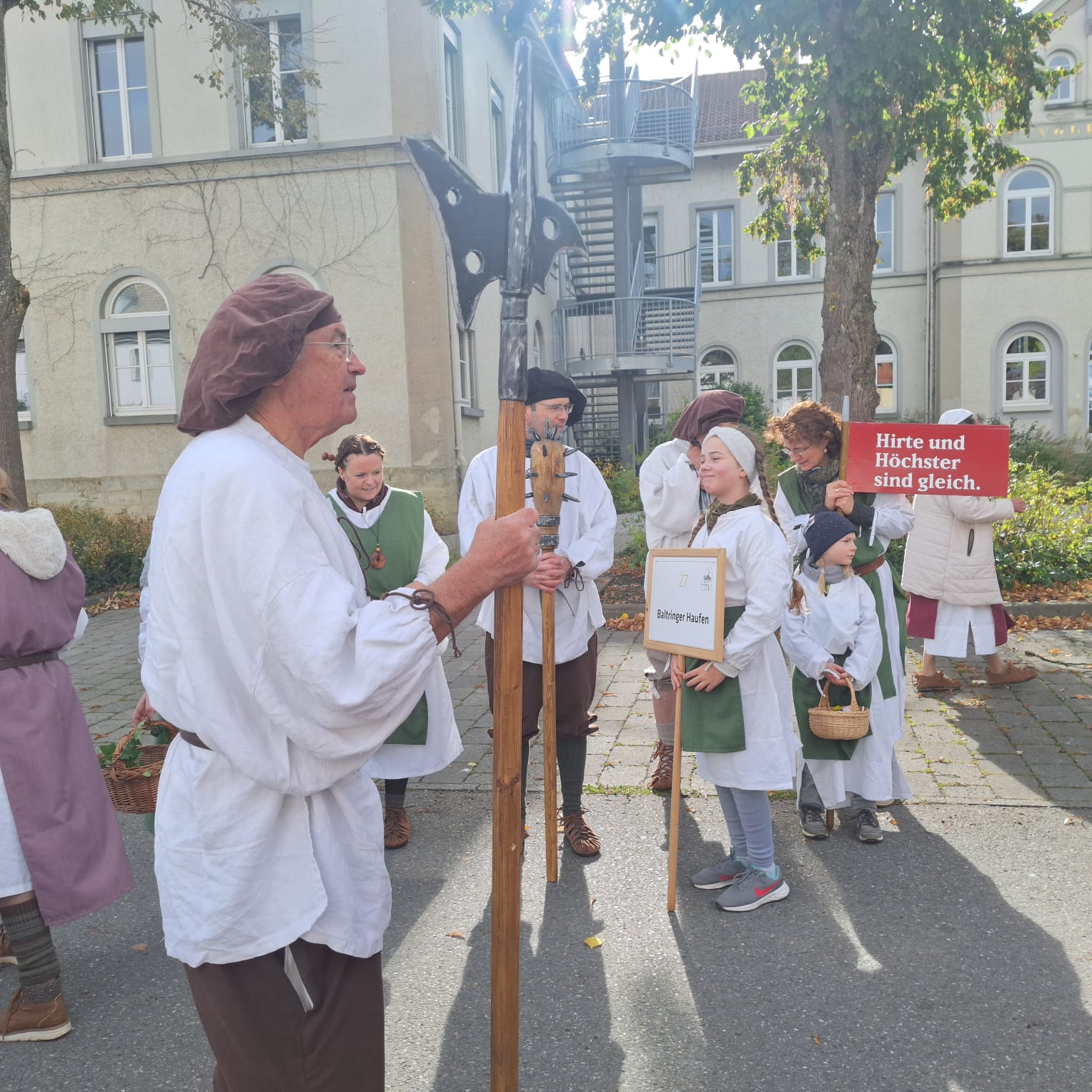 Franz L. mit Fam. Glaser