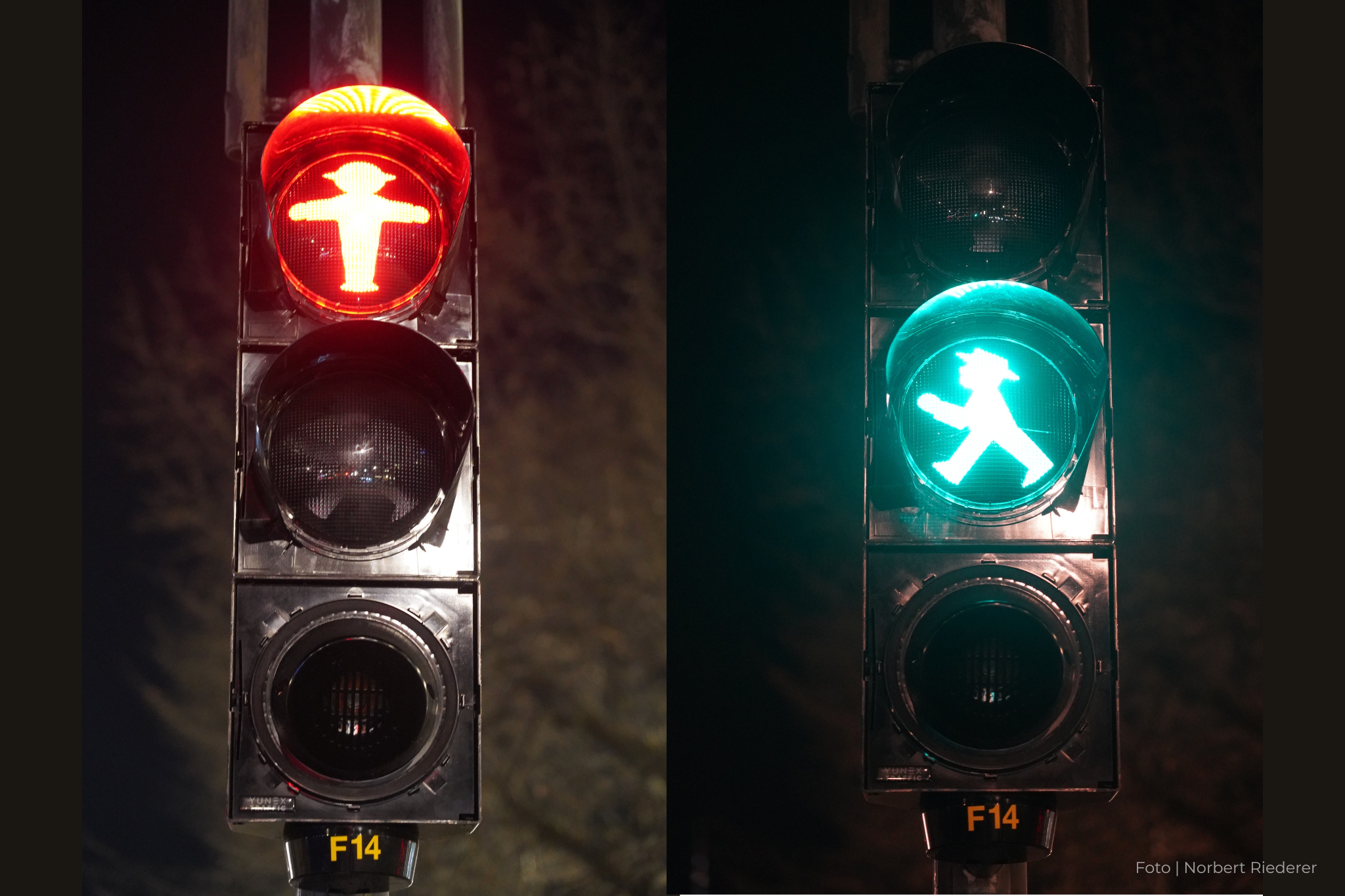 Typisch Berlin: Ampelmännchen