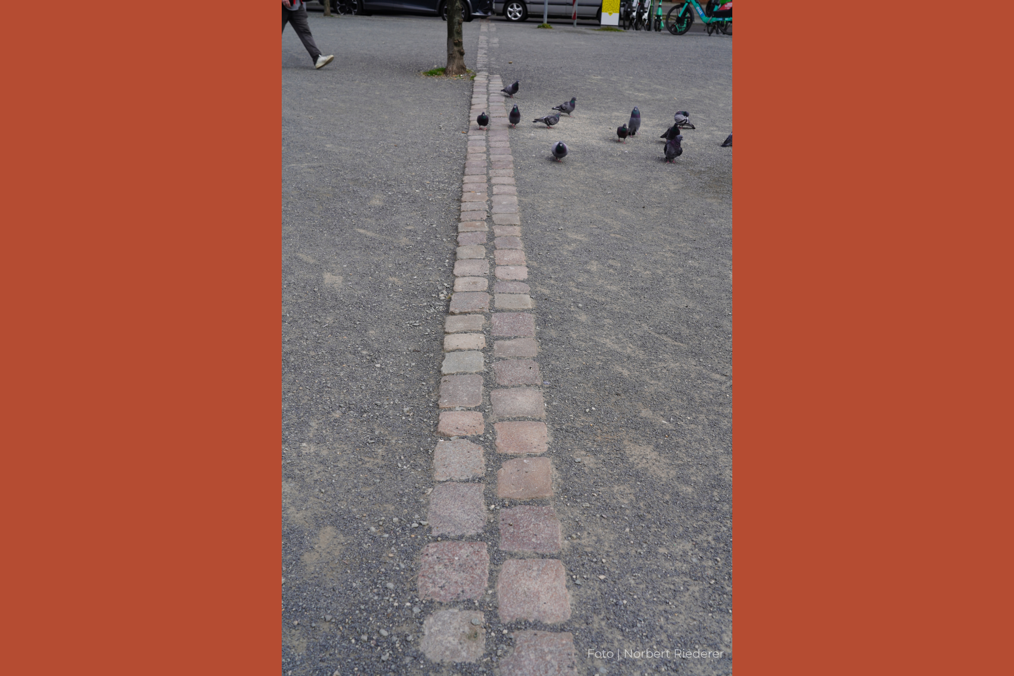 Hier verlief die Mauer